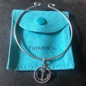 Tiffany & Co anchor ⚓️ charm and bracelet